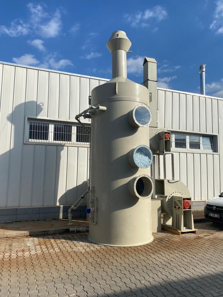 gaz yıkama scrubber